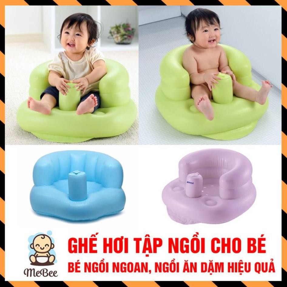 Ghế hơi tập ngồi cho bé giúp nâng đỡ cột sống trẻ