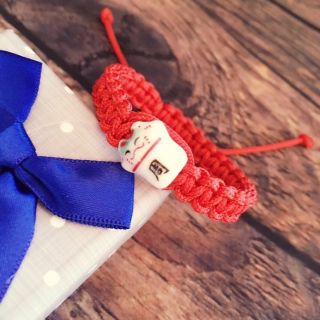 Vòng tay mèo may mắn handmade