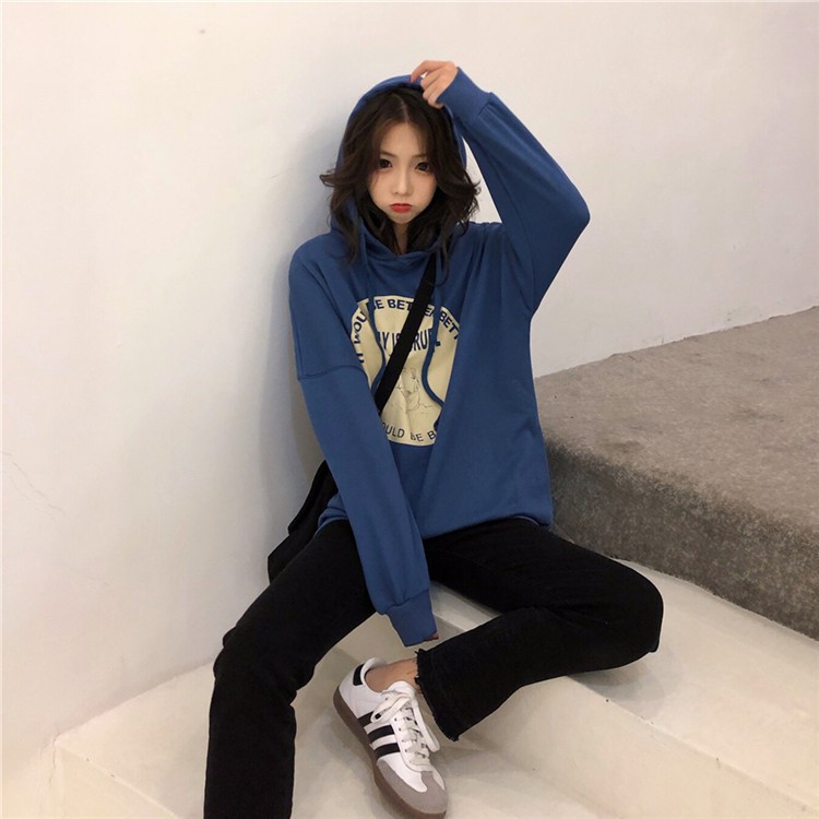Áo Hoodie In Hình Dễ Thương Phong Cách Hàn Quốc Thời Trang Dành Cho Nữ | BigBuy360 - bigbuy360.vn