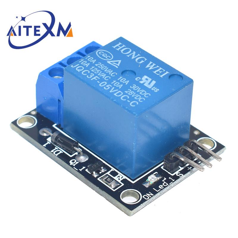 Bo Mạch Mô Đun JQC3F-05VDC-C KY-019 5V One 1 Kênh Cho PIC AVR DSP ARM