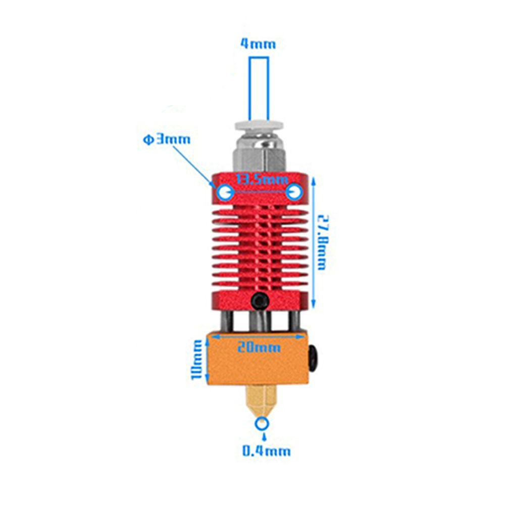 MAG Bộ Phụ Kiện Vòi Phun Hợp Kim Nhôm Thay Thế Cho Máy In 3D Ender-3 CR-10 Ender-3 CR-10