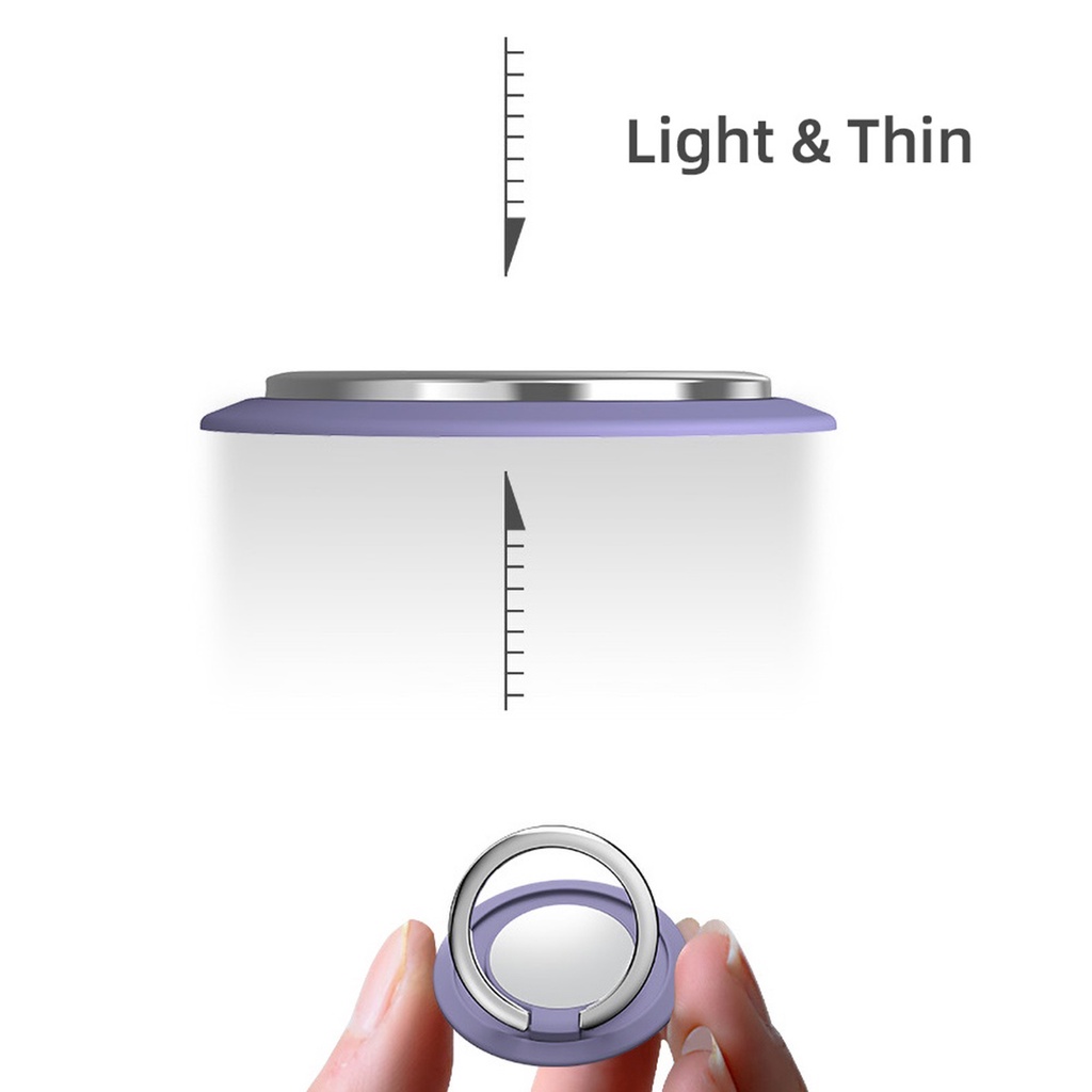 Giá đỡ dạng nhẫn từ tính xoay 360 độ thông dụng thích hợp cho iPhone Samsung Huawei iPad