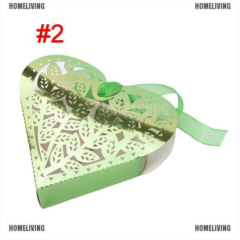 Set 50 Hộp Đựng Kẹo Cưới Hình Bươm Bướm