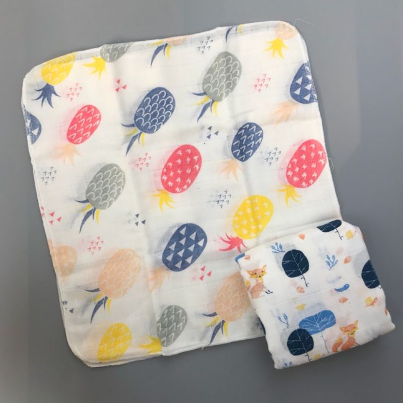 10 Chiếc Khăn Sữa Aden Sợi Tre Túi Lưới / Nhiều Mẫu