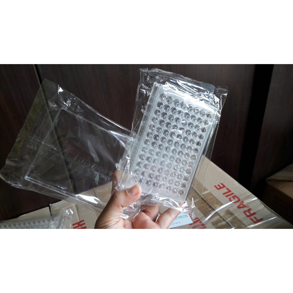 Combo 5 Tấm Microplates 96-well dùng trong xét nghiệm elisa, nuôi cấy tế bào