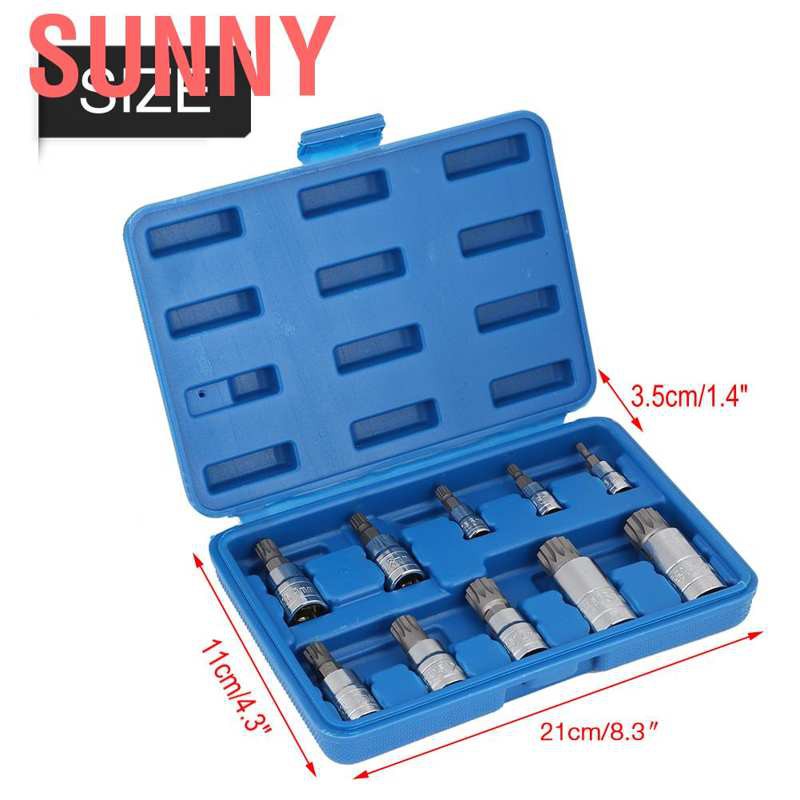 Set 10 Đầu Nối Ống Sáo 12 Lỗ M4-m18 1 / 4 "3 / 8" 1 / 2 "