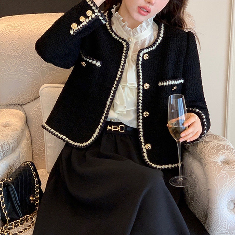 Áo Khoác Nhỏ Phong Cách Phương Tây Thời Trang Xuân Thu Cho Nữ