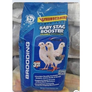 1kg cám gà phil con thunder bird baby stag booster cám gà con thức ăn gà con phi