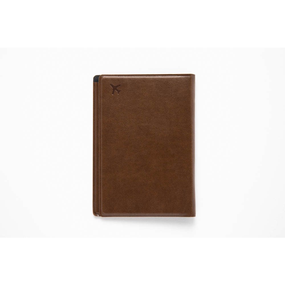 Bao Da Passport Bọc Đựng Hộ Chiếu ARTBOX Hàn Quốc Họa Tiết Shiba Màu Nâu