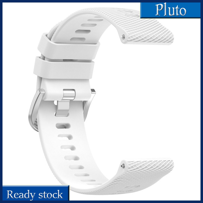 Mới Dây Đeo Thay Thế 20mm Bằng Silicon Khóa Inox Cho Đồng Hồ Thông Minh Samsung Garmin Venu