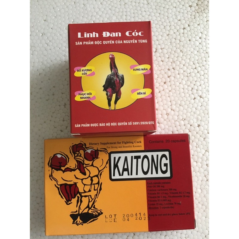 Combo Linh Đan Cóc. + 1 vỉ  kaitong