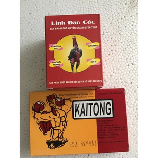 Combo linh đan cóc. + 1 vỉ kaitong