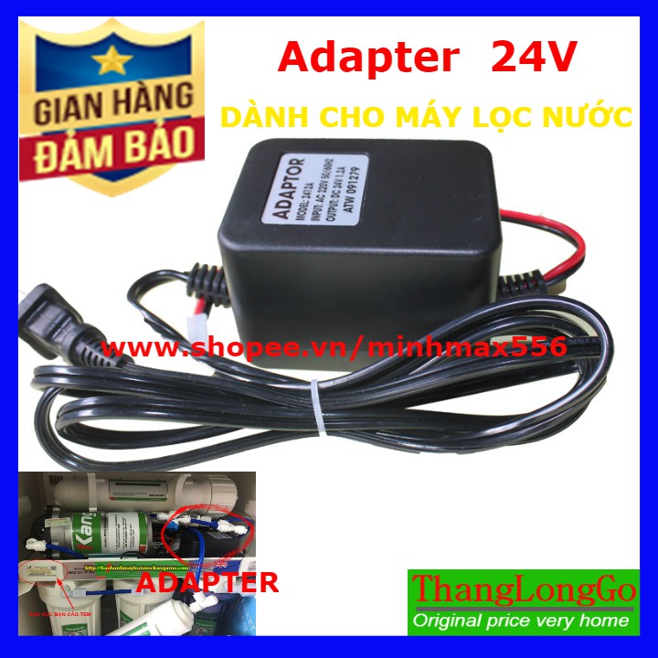 [UY TÍN SỐ 1] Nguồn máy lọc nước Ro Adapter 24V | Adapter máy lọc nước RO 24V