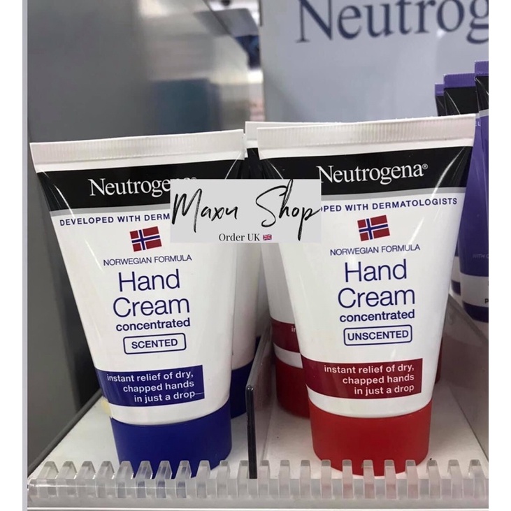 Kem Dưỡng Da Tay Neutrogena Concentrated 50ml