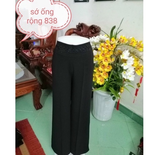 Quần Kiểu Nữ Ống Suông Dài Chất Thun Cát Hàn Mịn 4 Size 40-83Kí Mặc Vừa