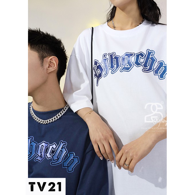 Áo Thun Tay Lỡ 2s Clothing Áo Phông StreetWear Unisex Nam Nữ Cotton Oversize Form Rộng Basic Giá Rẻ In Hình Chữ Nổi TV21