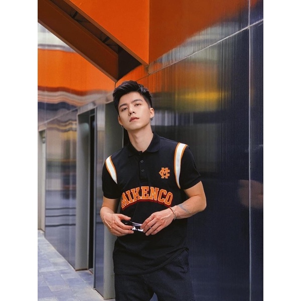 Áo phông nam MIKENCO Prime Polo black
