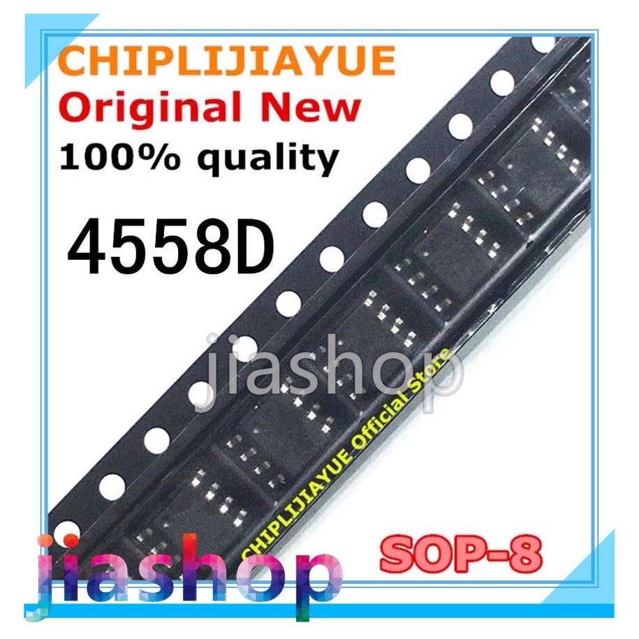 4558D JRC4558 50 CHIẾC SOP8 SOP JRC4558D NJM4558 4558 SOP-8 SMD và IC Chipset pxa4 -8