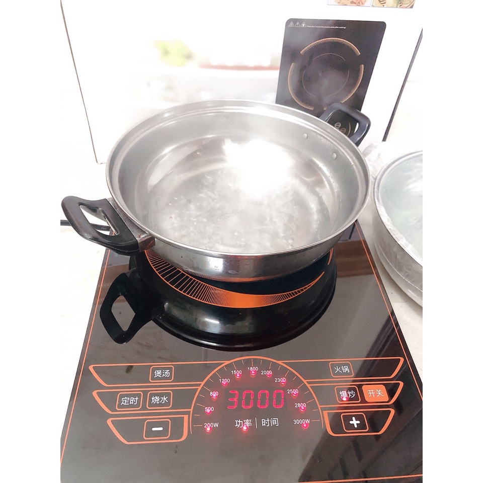 Bếp từ đơn panasonic 3000w nồi to dùng cho gđ đông người