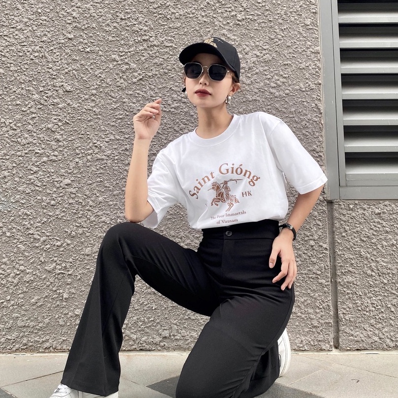 Áo thun unisex In cao cấp SAINT GIÓNG (THÁNH GIÓNG) form basic 100% cotton premium SOUL OF A NATION - Original VER