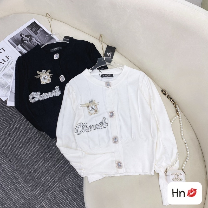 Áo khoác len đính đá cao cấp QCL1 đá sáng bling