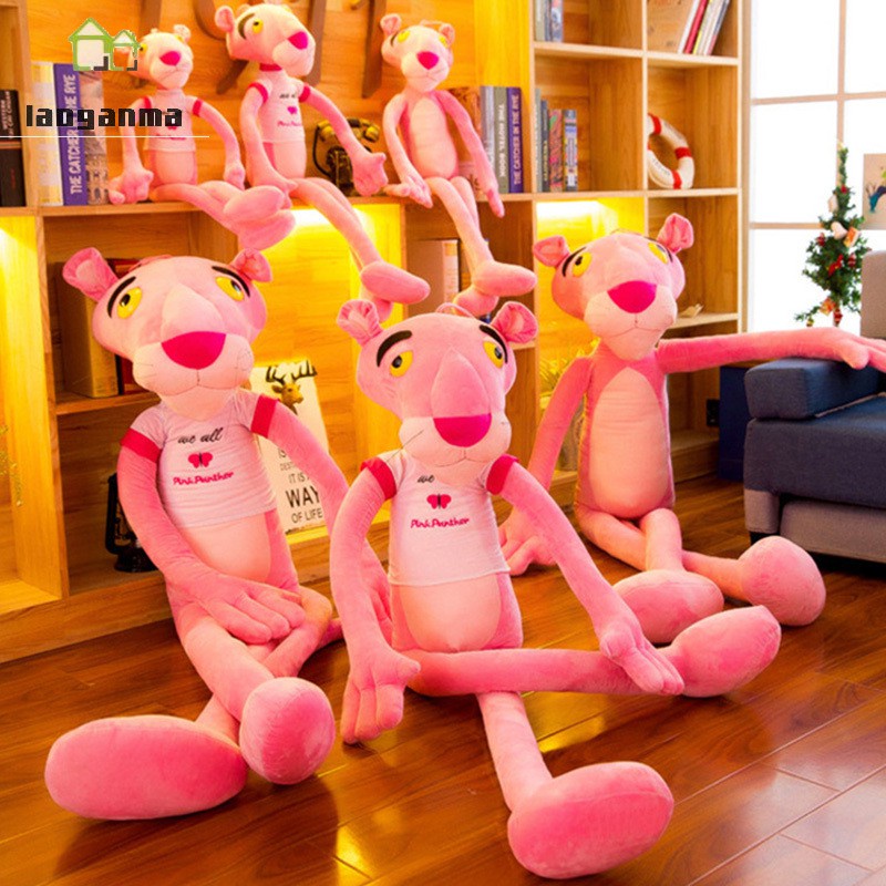 Pink Panther Plush Toy Soft Stuffed Animal Doll for Kid Children Girl Women