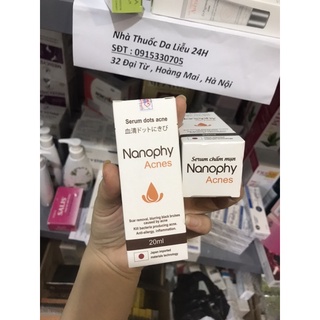 Nanophy acnes 20ml hỗ trợ mụn đỏ thâm