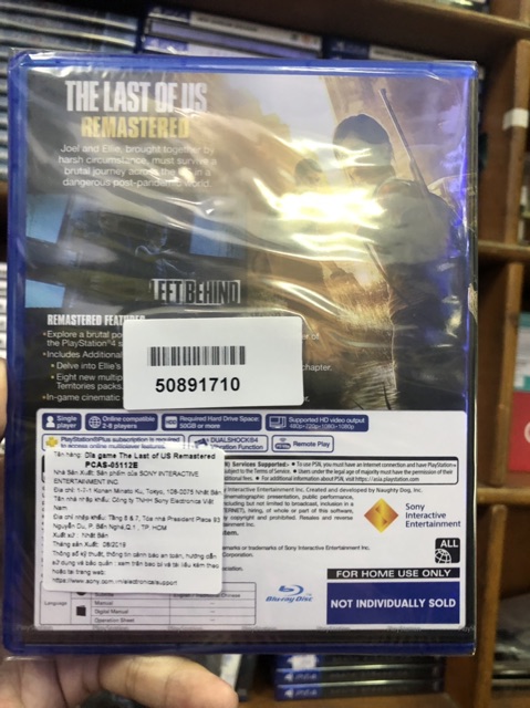 Đĩa game Ps4 The last of us mới nguyên seal hệ asia | BigBuy360 - bigbuy360.vn