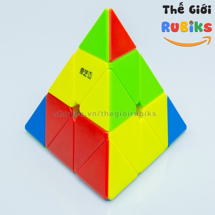 Rubik QiYi MS Pyraminx Magnetic Có Nam Châm. Khối Lập Phương Rubic Pyramid Tam Giác Đồ Chơi Thông Minh