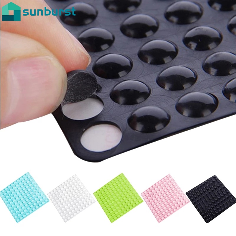 Miếng Dán Silicone Cách Âm Chống Trượt Chống Va Chạm Hình Tròn Mini
