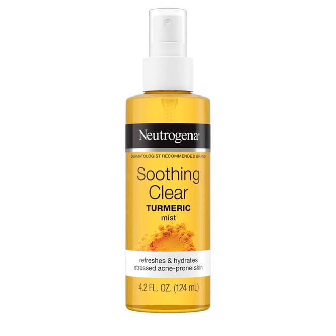 Xịt khoáng dưỡng ẩm Neutrogena Soothing Clear Turmeric Mist 124ml