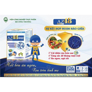 Men az48 - men az48 hỗ trợ tiêu hóa - giúp bé hết táo bón-hết biếng ăn