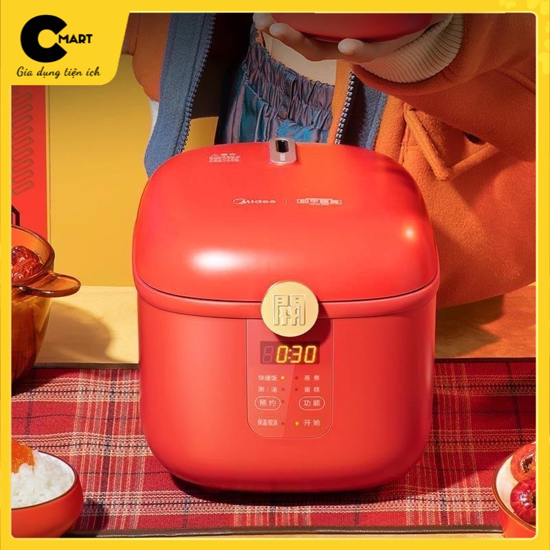 Nồi Cơm Điện Midea MB-FB16E306 Đa Năng Dung Tích Nhỏ 1.6L Phiên Bản Tây Du Ký [CMART_GIA DỤNG TIỆN ÍCH]