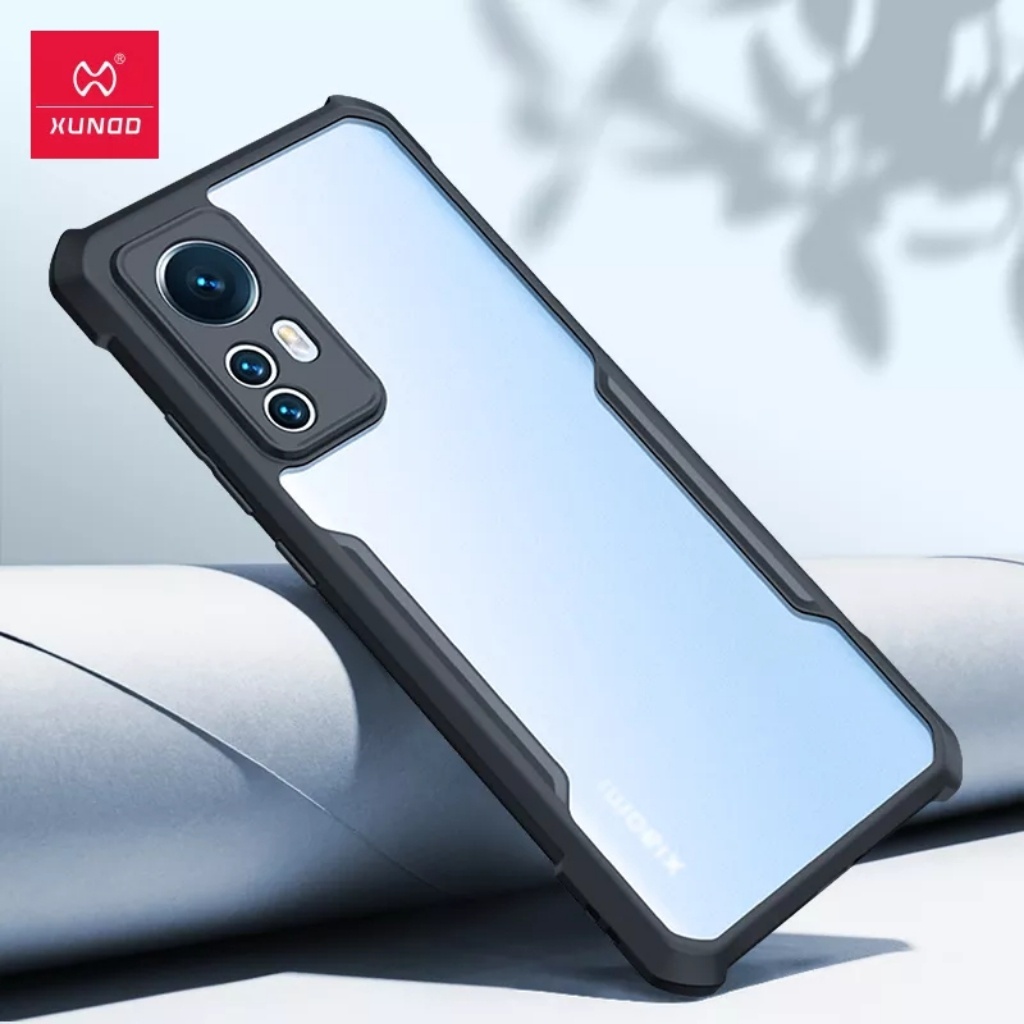 Ốp lưng Xiaomi 12 Pro hiệu Xundd lưng trong viền màu chống sốc thời trang thể thao cao cấp