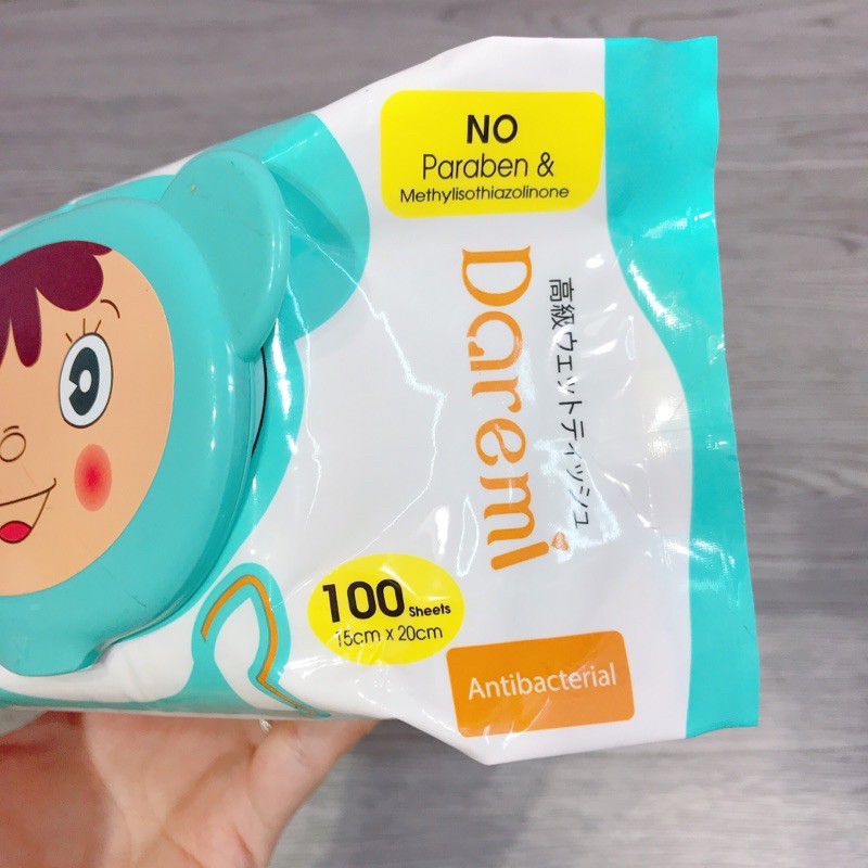 khăn ướt Doremi gói lớn 100g