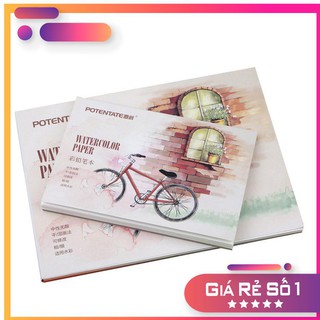 Sổ màu nước potentate a5 xe đạp đl 230g/m2
