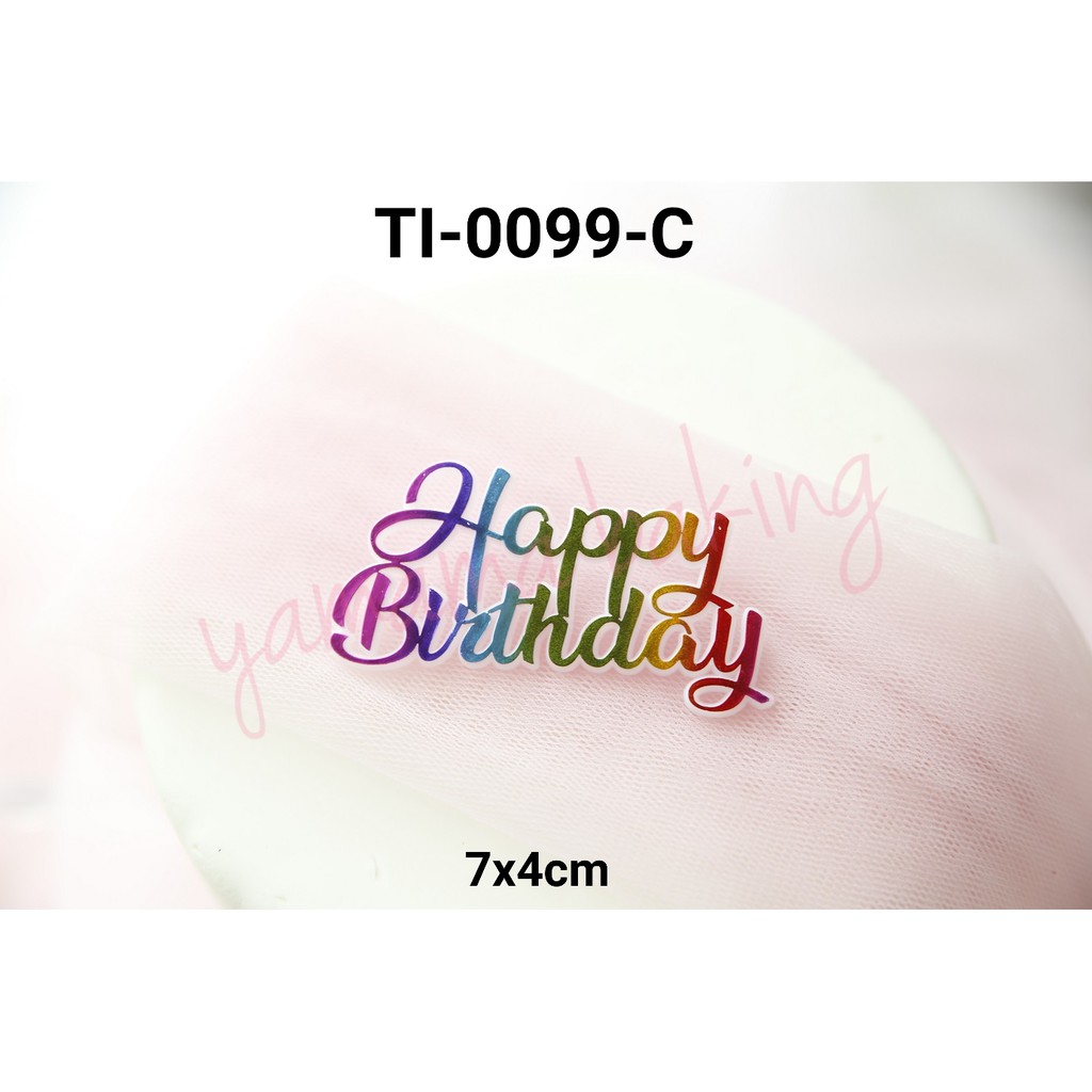 Bút Viết Chữ Happy Birthday Ti-0099-C