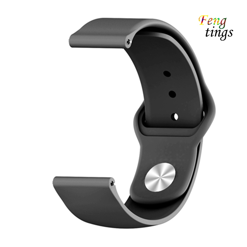 Dây Đeo Thay Thế Chất Liệu Silicon Màu Trơn Cho Xiaomi Haylou Solar Ls02