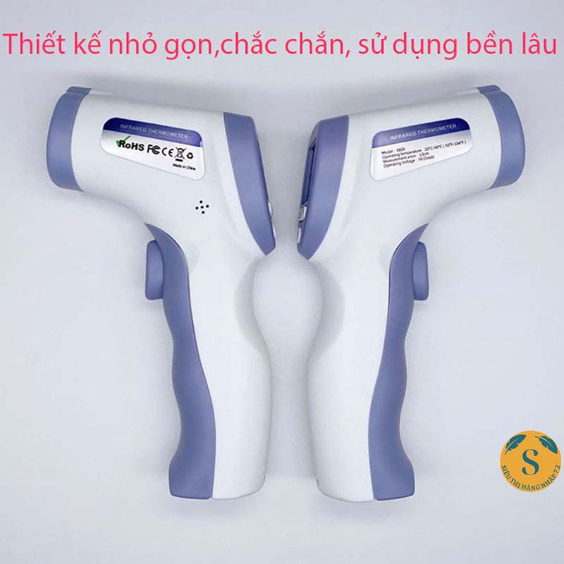 Máy đo nhiệt độ, nhiệt kế hồng ngoạ điện tử đo trán [MÁY ĐO NHIỆT ĐỘ]