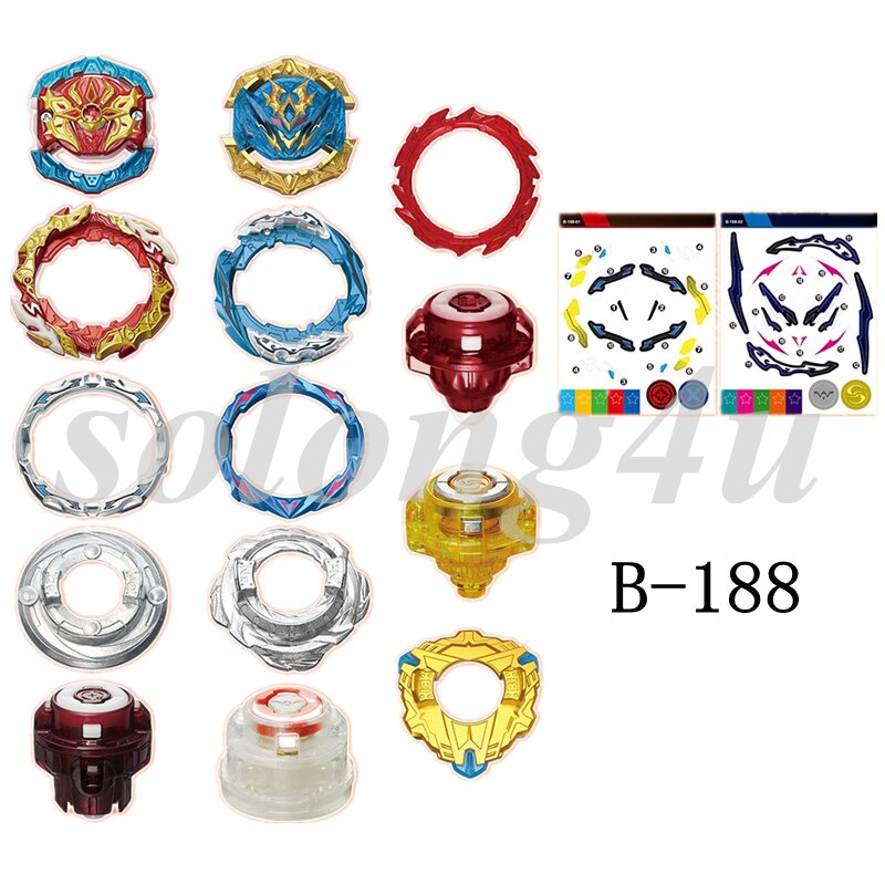 Bộ Con Quay Đồ Chơi B-188 B188 DB Astral Spriggan Cao Cấp Cho Bé