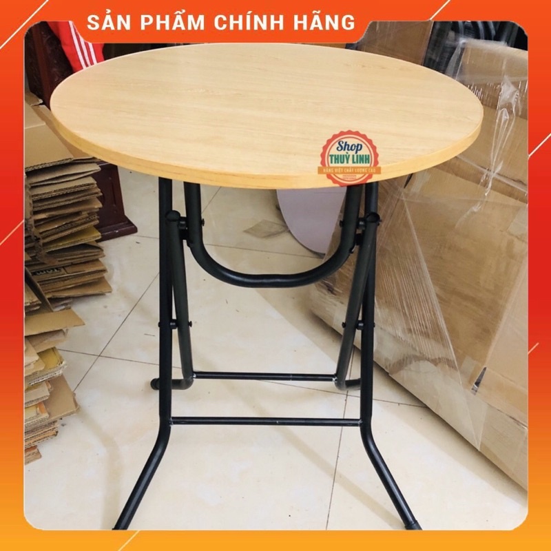 Bàn gấp chân cao ( bàn tròn cafe đẹp)