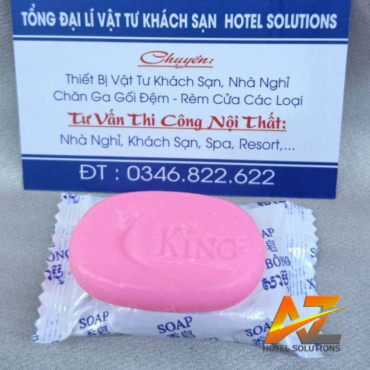 Xà bông dùng 1 lần giá rẻ cho nhà nghỉ khách sạn ( túi 100 cái )