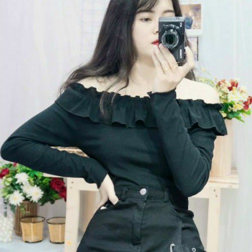 Áo gân bèo bẹt vai ( vải đẹp loại 1)