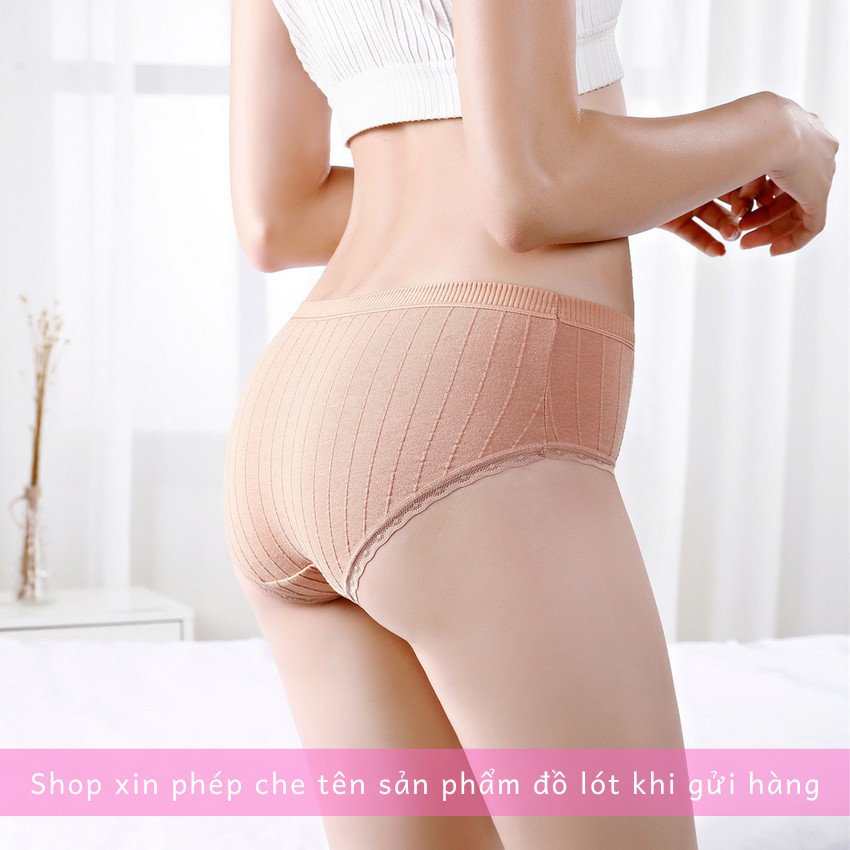  Quần lót nữ Cotton siêu thoáng khí xuất Nhật - QL022 | BigBuy360 - bigbuy360.vn