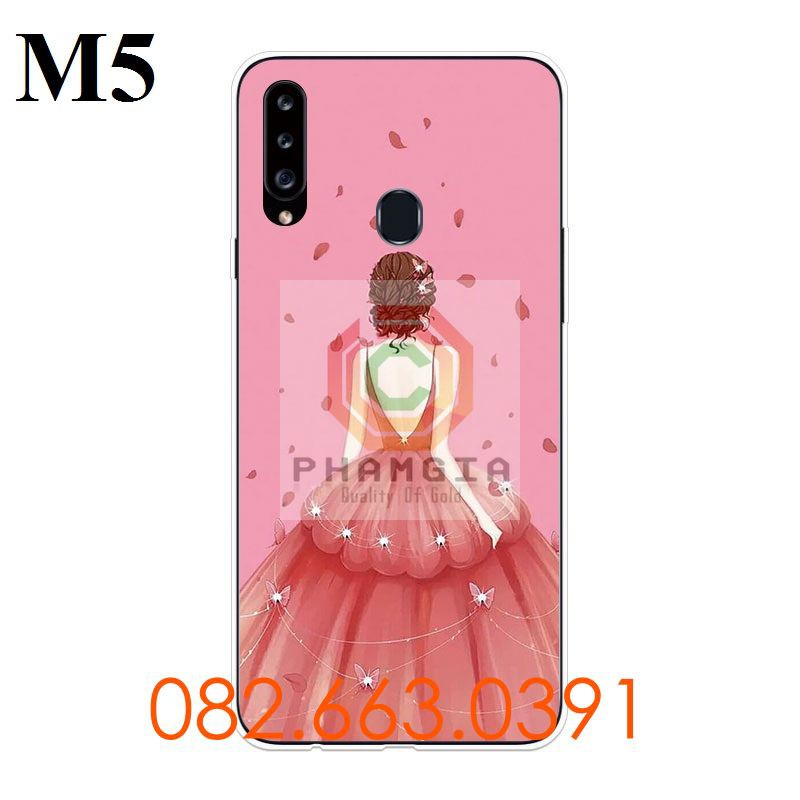 Ốp lưng Samsung A10s dẻo in hình cô gái