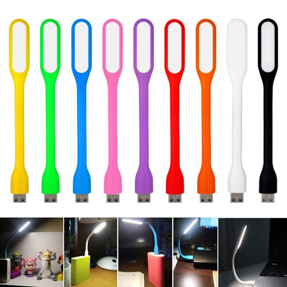 Set 2 Đèn LED USB Bằng Silica Gel Thời Trang Cho Laptop Notebook