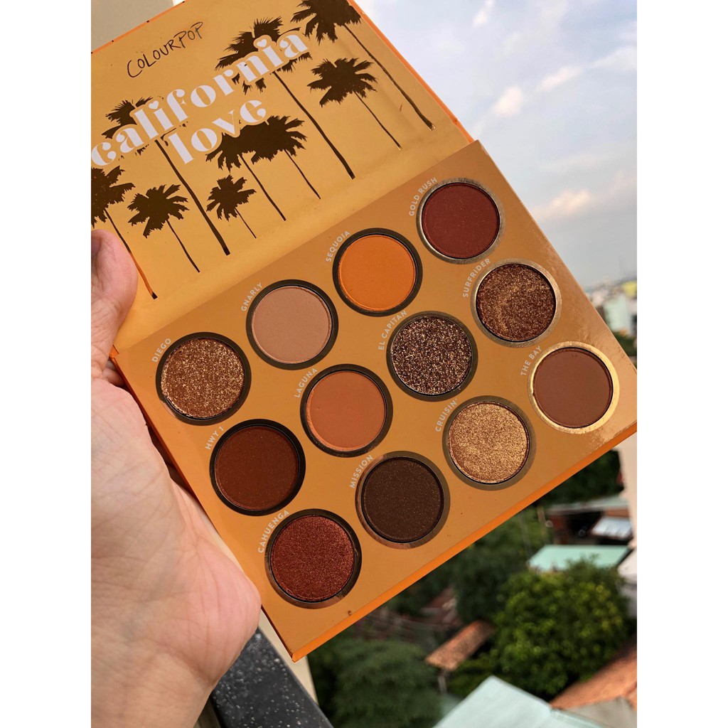 ‼️BẢNG MẮT COLOURPOP CALIFORNIA LOVE EYESHADOW PALETTE