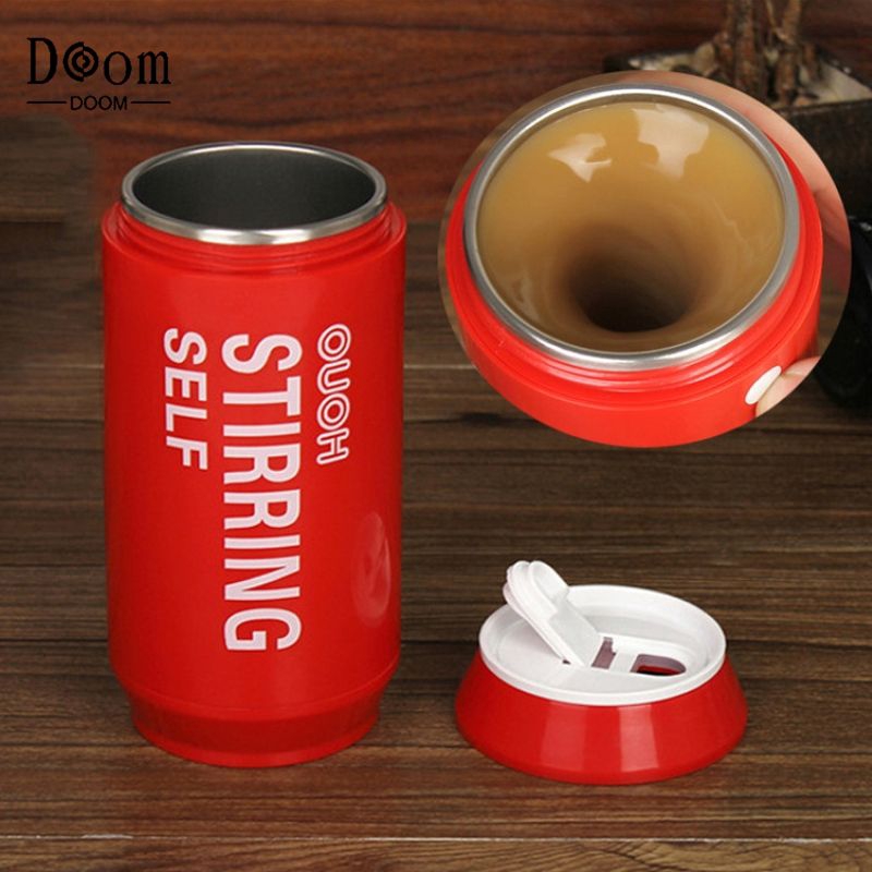 Cốc Khuấy Cà Phê Tự Động Hình Lon Nước Dung Tích 250ml