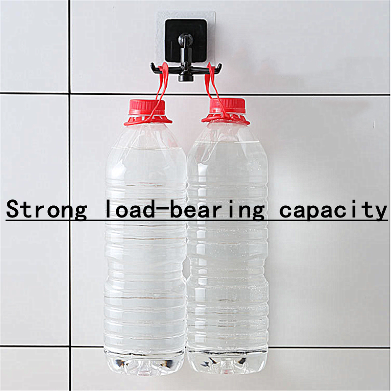 Móc Treo Tường Không Đục Lỗ Xoay 360 Độ° Móc Dán Tường Treo Đồ Dùng Nhà Bếp Xoay Được