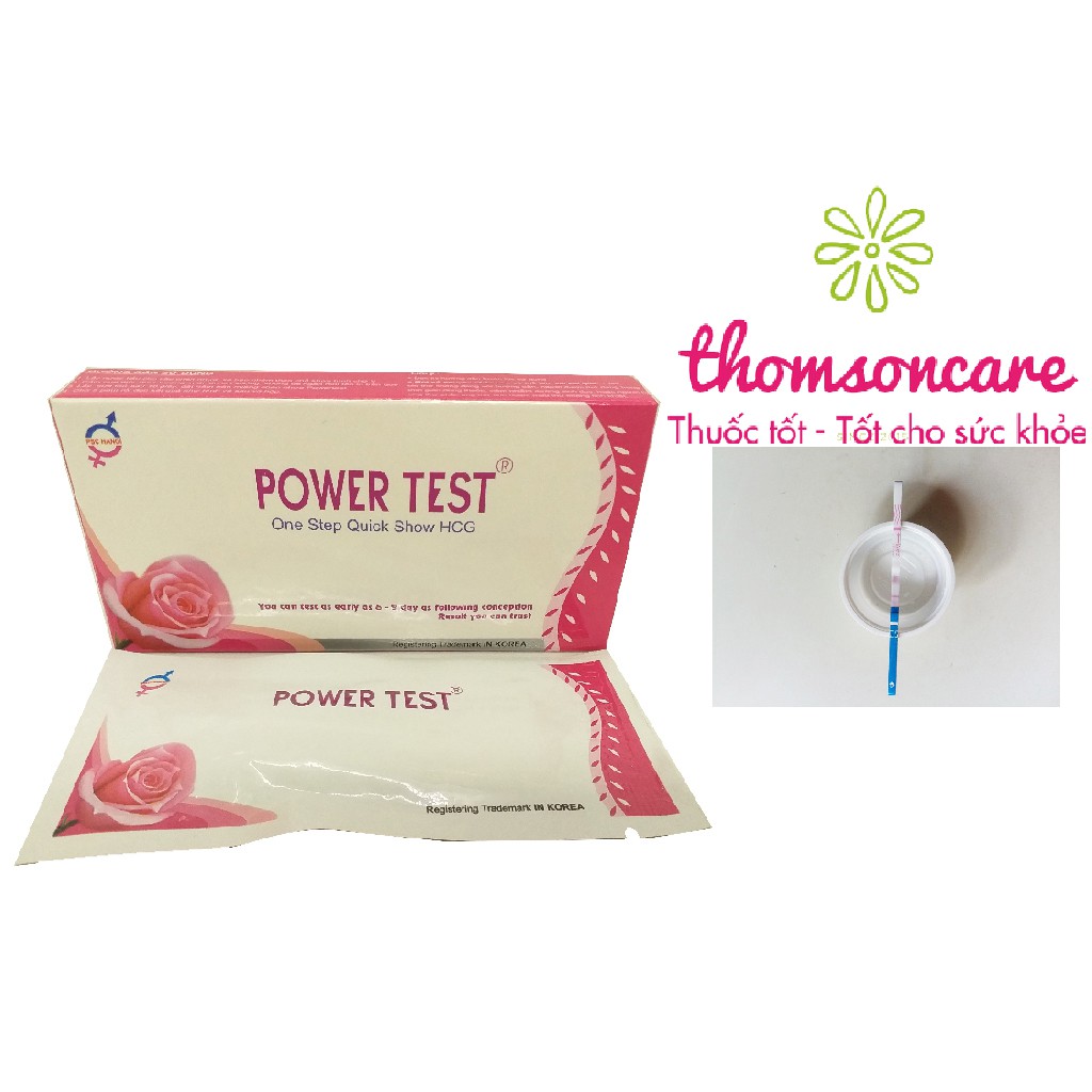 Power Test - Test thử thai nhanh, hiêu quả, chính xác - Luôn che tên sản phẩm